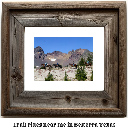 trail rides near me in Belterra, Texas